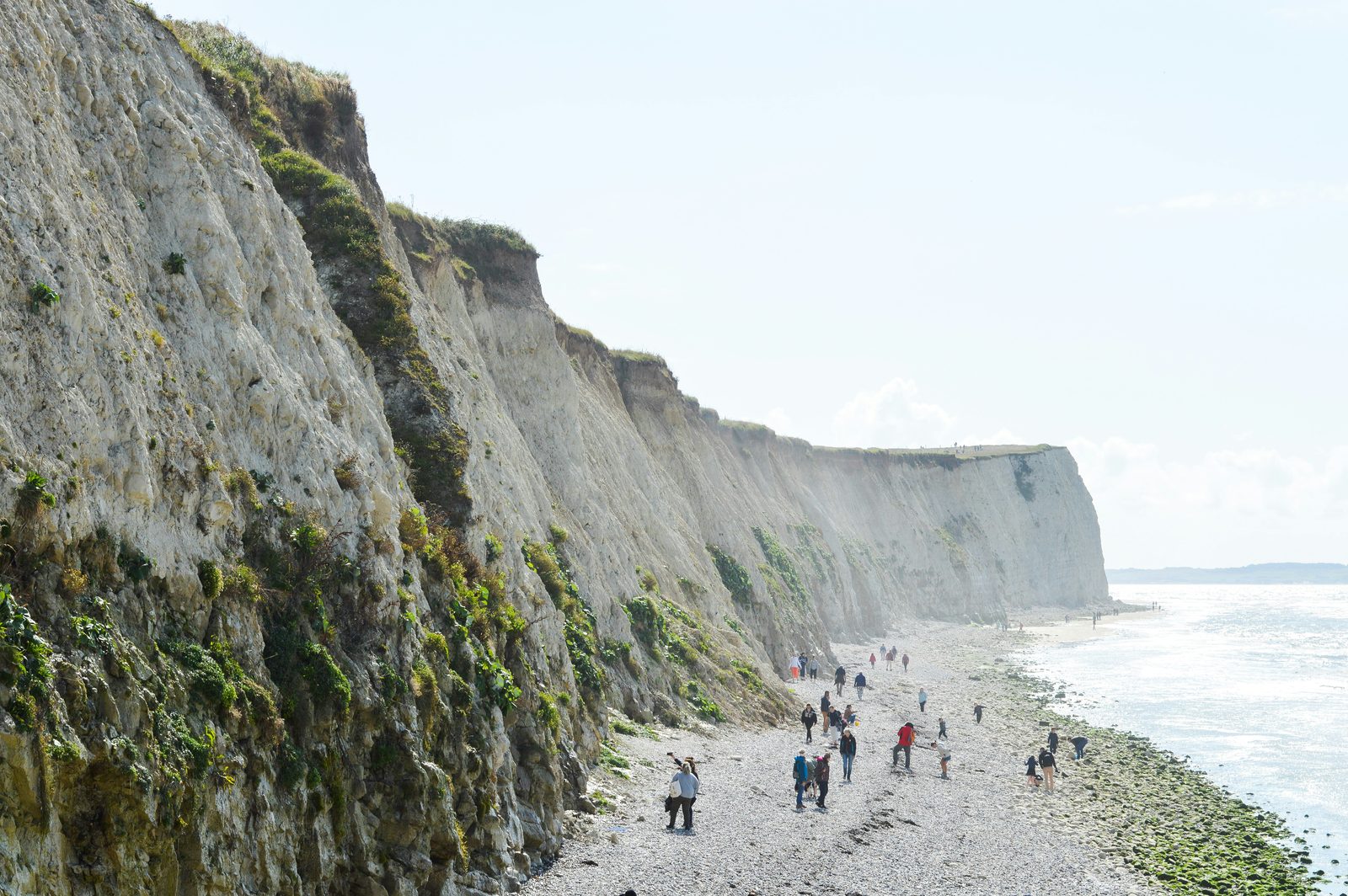 Cap Blanc-Nez met witte kliffen aan de Opaalkust